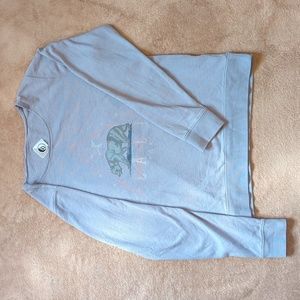 Volcom Cali Bear Light Purple Lavender Crewneck Sweatshirt